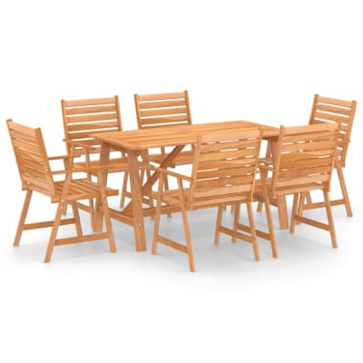 Mobilier de salle à bois marron 56 x 62 x 92 cm