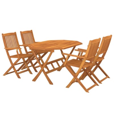 Mobilier à dîner de bois marron 54 x 15 x 109 cm