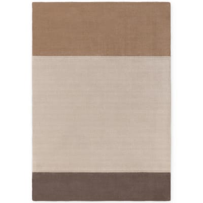 Tapis en laine trianon crème et marron - villeroy & boch 160x230cm