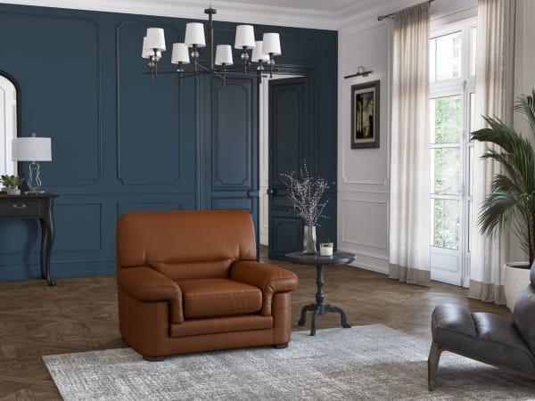 Fauteuil cuir